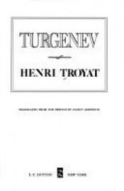 book cover of Tourgueniev by Henri Troyat
