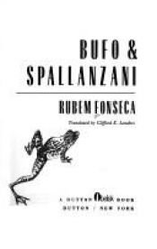 book cover of Bufo und Spallanzani by Rubem Fonseca