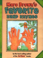 book cover of Marc Brown's Favorite Hand Rhymes by Marc Brown