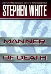 book cover of Manner of death by Stephen White