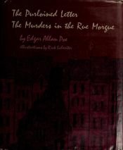 book cover of The Purloined Letter &The Murders in the Rue Morgue by ادگار آلن پو