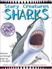 book cover of Sharks (Scary Creatures) by Penny Clarke