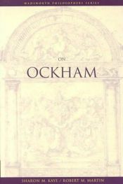 book cover of On Ockham by Sharon Kaye