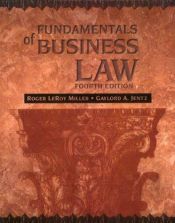 book cover of Fundamentals of business law by Roger LeRoy Miller