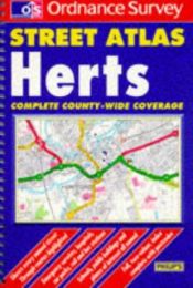 book cover of Ordnance Survey Hertfordshire Street Atlas (OS by Ordnance Survey