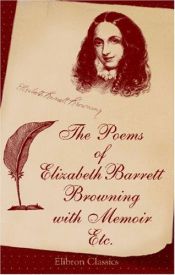 book cover of The Poems of Elizabeth Barrett Browning by Elizabeth Barrett Browning