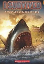 book cover of I Survived: The Shark Attacks of 1916 3 by Lauren Tarshis