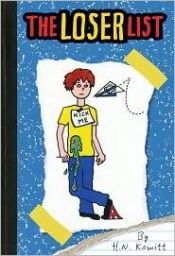 book cover of The loser list by Holly Kowitt