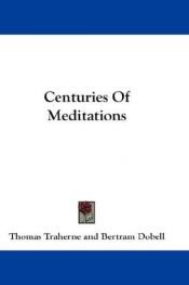 book cover of Centuries of Meditations by Thomas Traherne