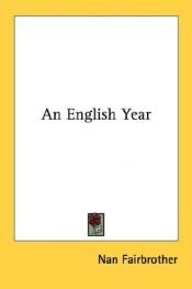 book cover of An English Year by Nan Fairbrother