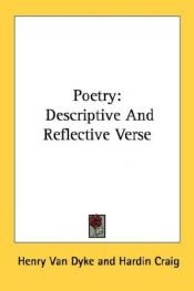 book cover of The Pocket University, Vol. XIV--Poetry, Descriptive and Reflective Verse by Henry van Dyke