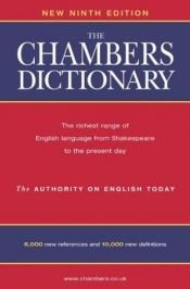 book cover of The Chambers Dictionary by Chambers