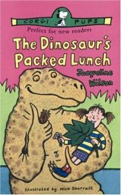 book cover of The Dinosaur's Packed Lunch (Corgi Pups) by 杰奎琳·威尔逊
