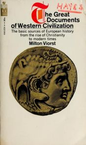 book cover of The Great Documents of Western Civilization by Milton Viorst