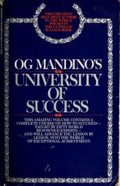 book cover of University of Success by Og Mandino