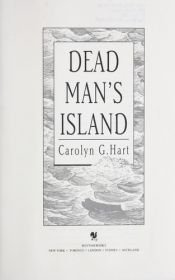 book cover of Dead Man's Island-Large Print by Carolyn Hart