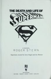 book cover of The death and life of Superman by Roger Stern