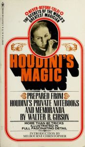 book cover of Houdini's Magic by Walter B. Gibson