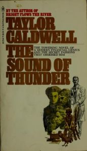 book cover of The Sound of Thunder by Taylor Caldwell