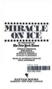 book cover of Miracle on Ice by The New York Times