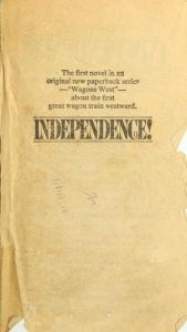 book cover of Wagons West 01: Independence! by Dana Fuller Ross