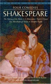 book cover of Four Comedies: As You Like It; The Tempest; A Midsummer Night's Dream; Twelfth Night by وليم شكسبير
