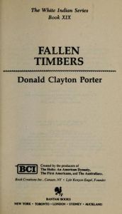 book cover of FALLEN TIMBERS (White Indian, No 19) by Dana Fuller Ross