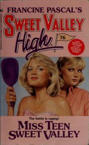 book cover of Miss Teen Sweet Valley by Francine Pascal