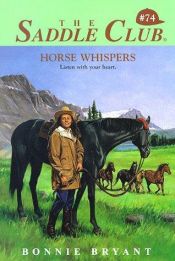 book cover of Horse Whispers (Saddle Club(R)) by B.B.Hiller