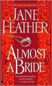 book cover of Almost a bride by Jane Feather