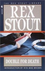 book cover of Double for Death (Tecumseh Fox) (Rex Stout Library) by Ρεξ Στάουτ