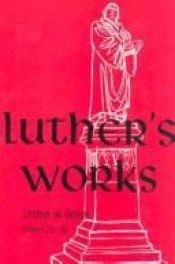 book cover of Luther's Works (Volume 5):Lectures on Genesis by மார்ட்டின் லூதர்