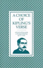 book cover of A Choice of Kipling's Verse by Редьярд Киплинг