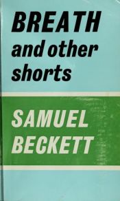 book cover of Breath and other shorts by Семјуел Бекет