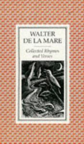 book cover of Rhymes and verses by W. De. La Mare