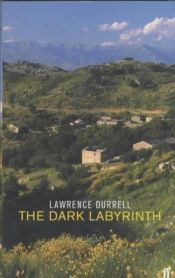 book cover of The dark labyrinth by Лоренс Даррелл
