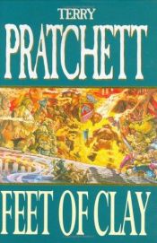 book cover of Feet of Clay by Terry Pratchett