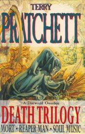 book cover of Death Trilogy by Terry Pratchett
