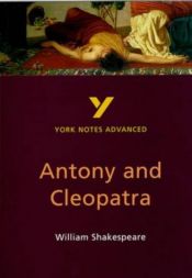 book cover of Antony and Cleopatra - York Advanced Study Notes by Robin Sowerby