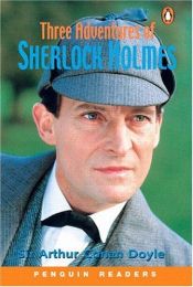 book cover of Three Adventures of Sherlock Holmes: Level 4, RLA by ართურ კონან დოილი