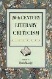 book cover of 20th Century Literary Criticism by Ντέιβιντ Λοτζ