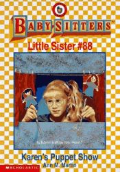 book cover of Karen's Puppet Show (Baby-Sitters Little Sister) by Ann M. Martin
