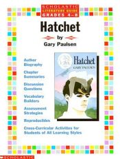 book cover of Literature Guide: Hatchet (Grades 4-8) by Γκάρυ Πόλσεν