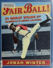 book cover of Fair Ball!: 14 Great Stars from Baseball's Negro Leagues by Jonah Winter