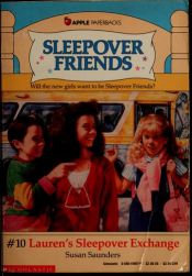 book cover of Lauren's sleepover exchange by Susan Saunders