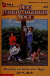 book cover of Mary Anne and the Search for Tigger (The Baby-Sitters Club #25) by Ann M. Martin