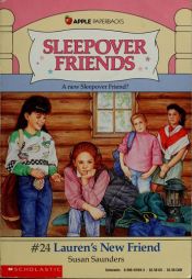 book cover of Lauren's New Friend (Sleepover Friends #24) by Susan Saunders