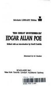 book cover of Ten Great Mysteries by Edgar Allan Poe by ادگار آلن پو