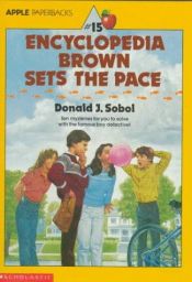 book cover of Encyclopedia Brown Sets The Pace 1 by Donald J. Sobol