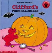 book cover of Clifford's first Halloween by Norman Bridwell